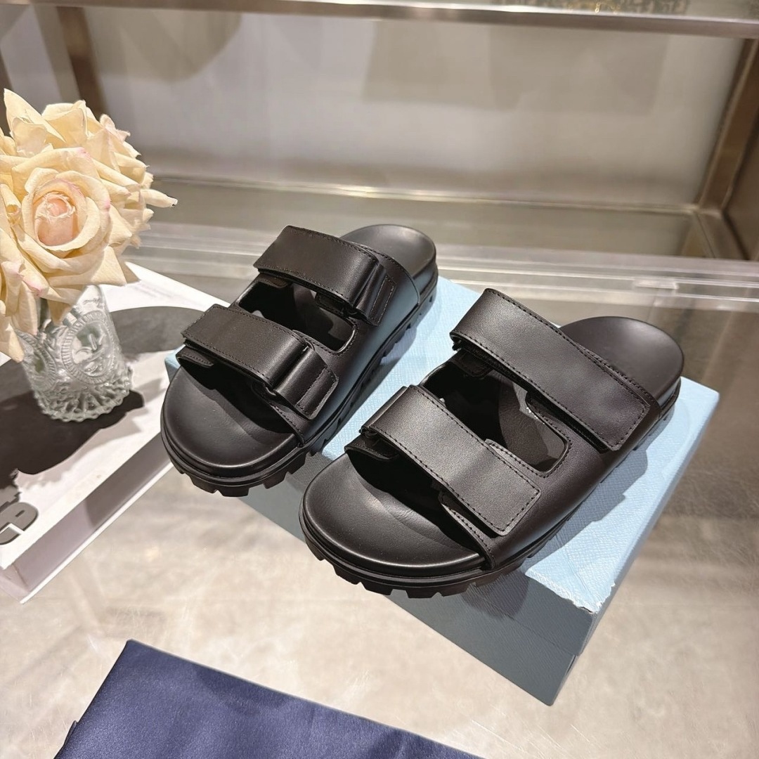 Flip Flop Leather Men - Luxury Brand Casual Footwear Unisex Fashion