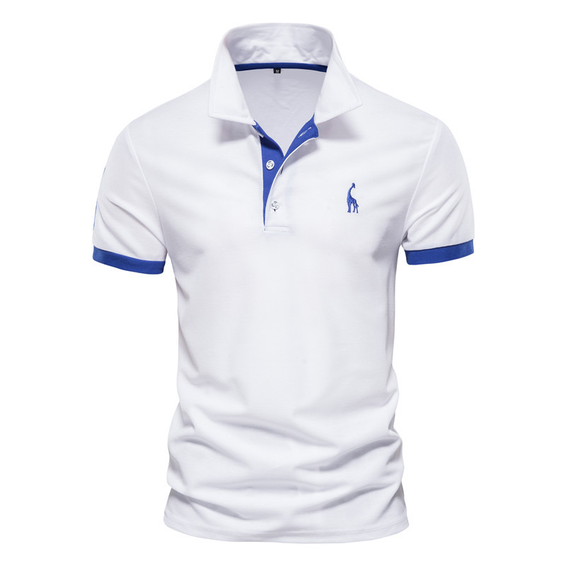 Polo Shirt Pique - Summer Men's Polo Shirt Fashion Casual