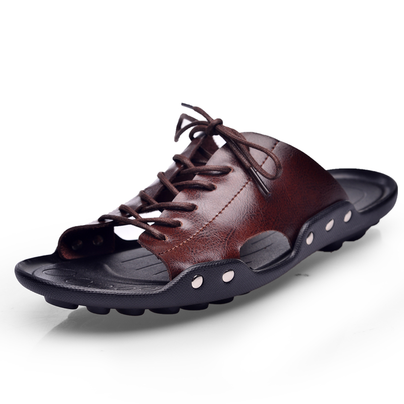 Summer Tide Mens Slippers Brit - Flip Flop Leather Men avis et prix