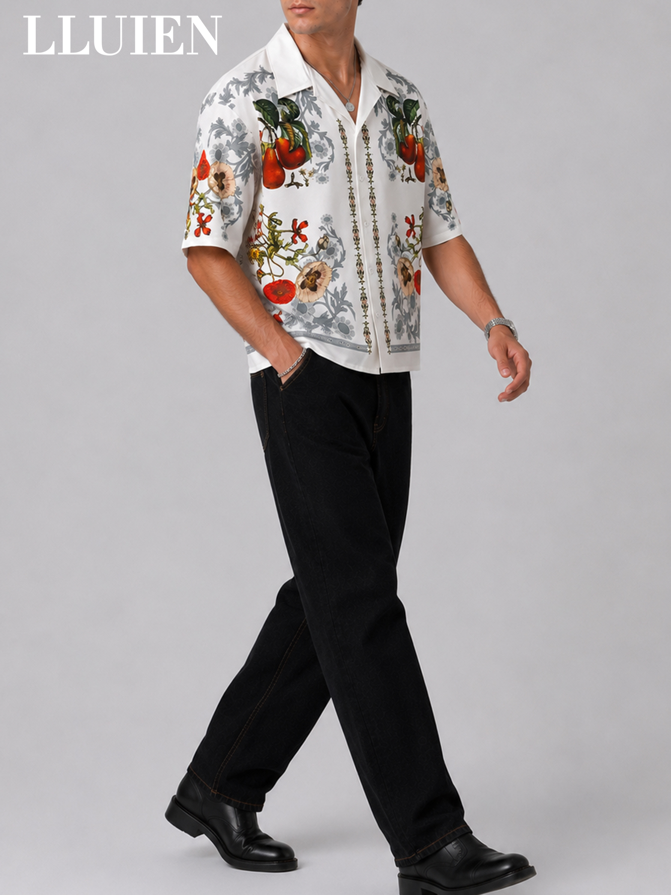 LLUIEN 2026 Summer New Fashion - Resort Shirt Floral avis et prix