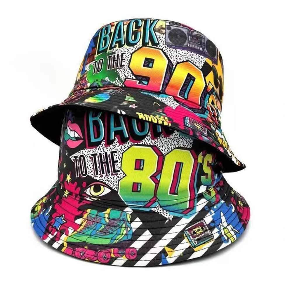 Retro 80 90s vintage Bucket Ha - Packable Hat Nylon avis et prix