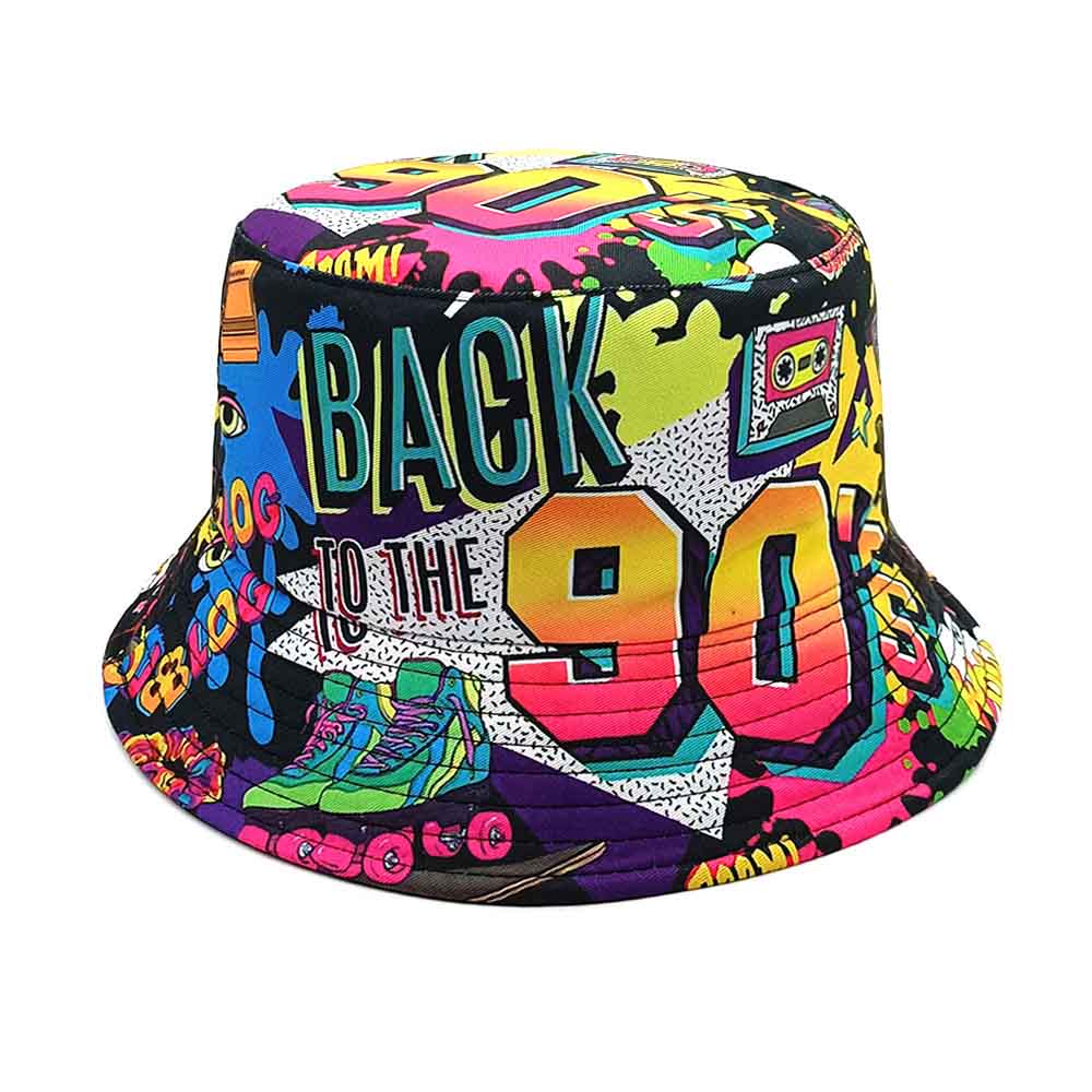 Retro 80 90s vintage Bucket Ha - Packable Hat Nylon avis et prix