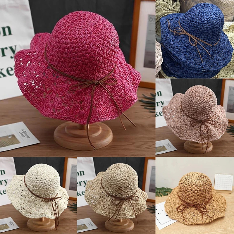 Handwoven Straw Sun Hat – Wome - Bucket Hat Straw avis et prix