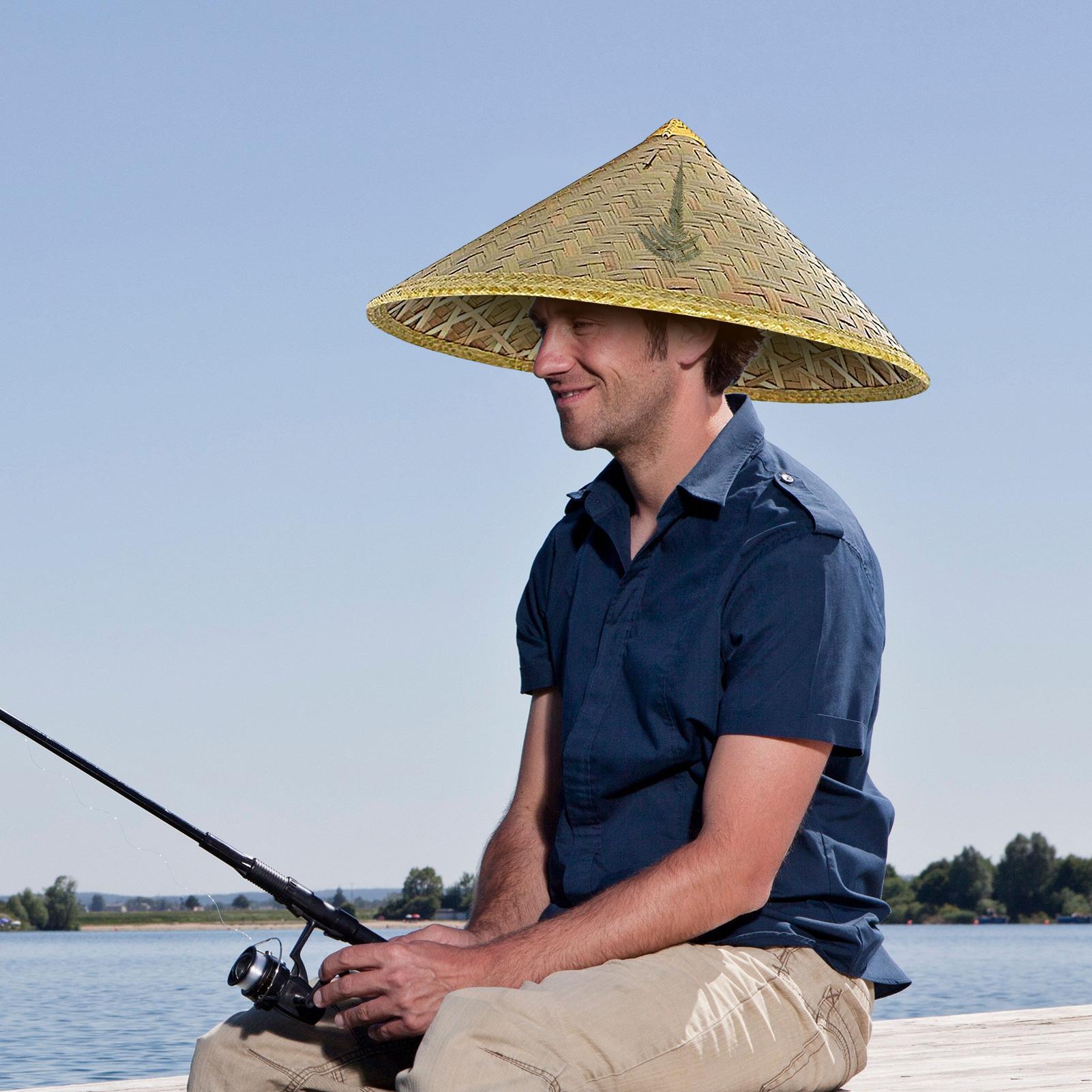 Chinese Straw Hat Handmade Rat - Bucket Hat Straw avis et prix