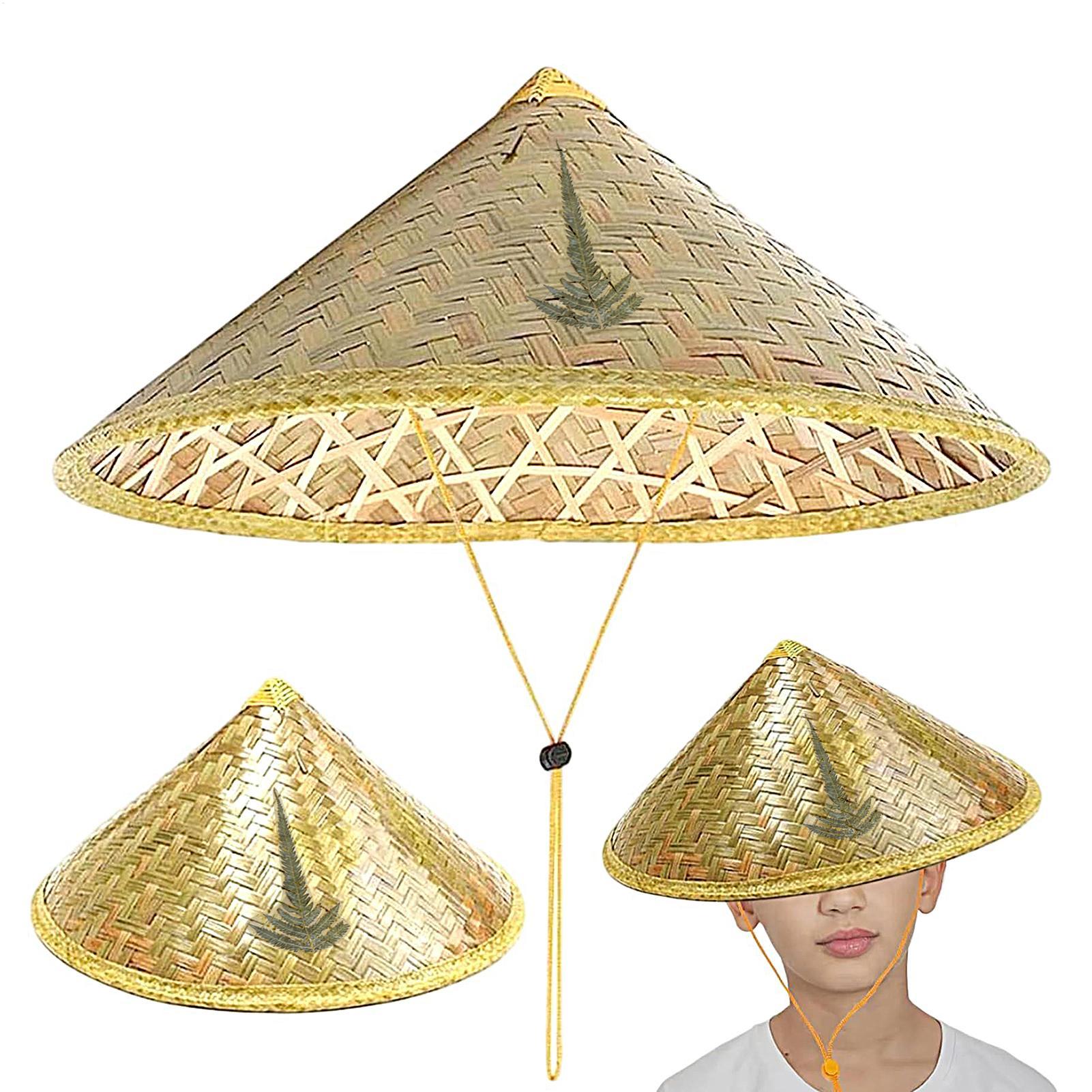 Chinese Straw Hat Handmade Rat - Bucket Hat Straw avis et prix