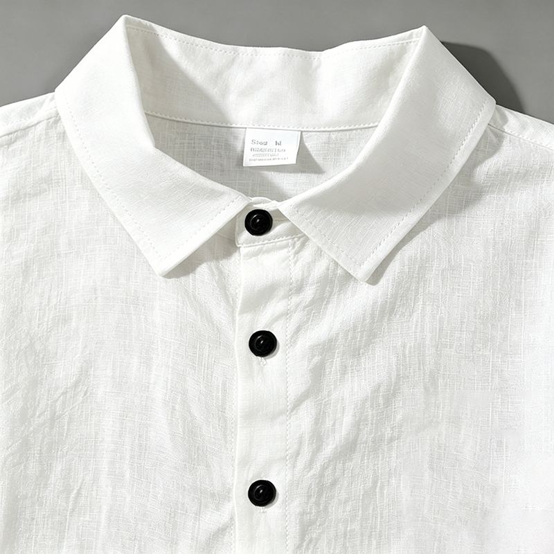 Men Linen Two Piece Outfit Sho - Short Linen Drawstring avis et prix