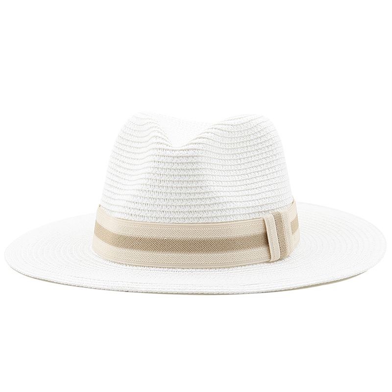 54-58-60CM Womens Summer Panam - Bucket Hat Straw avis et prix