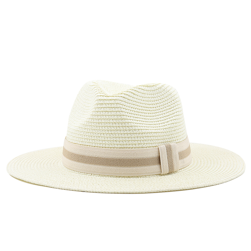 54-58-60CM Womens Summer Panam - Bucket Hat Straw avis et prix
