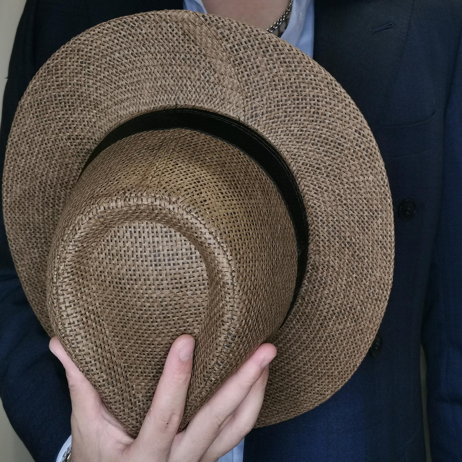 Men Summer Panama Straw Hat Na - Bucket Hat Straw avis et prix