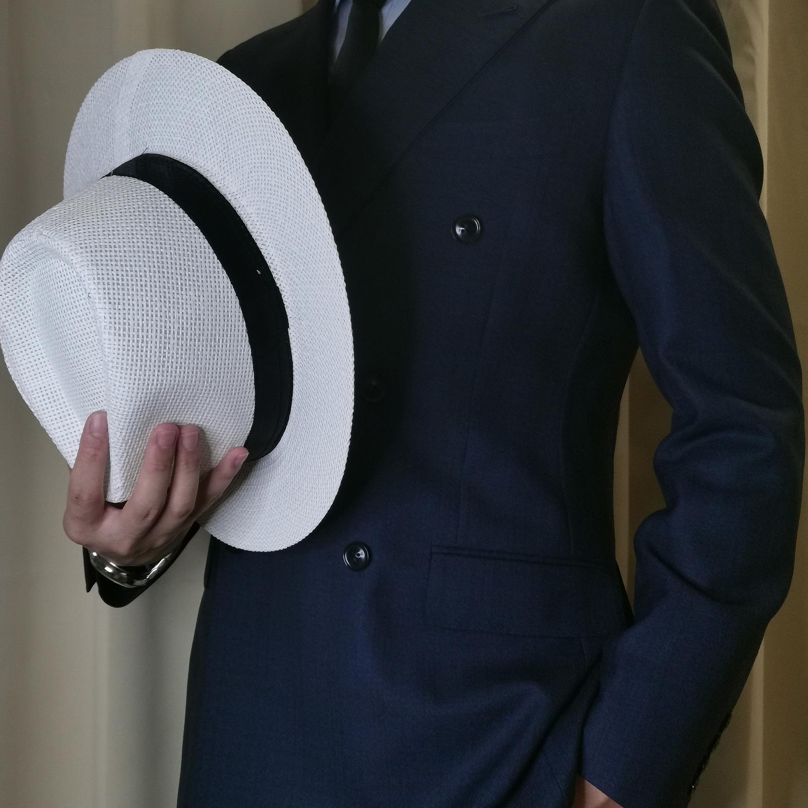 Men Summer Panama Straw Hat Na - Bucket Hat Straw avis et prix
