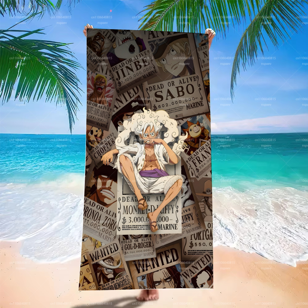 Retro Pirate Wanted Bounty Lar - Beach Towel Large avis et prix