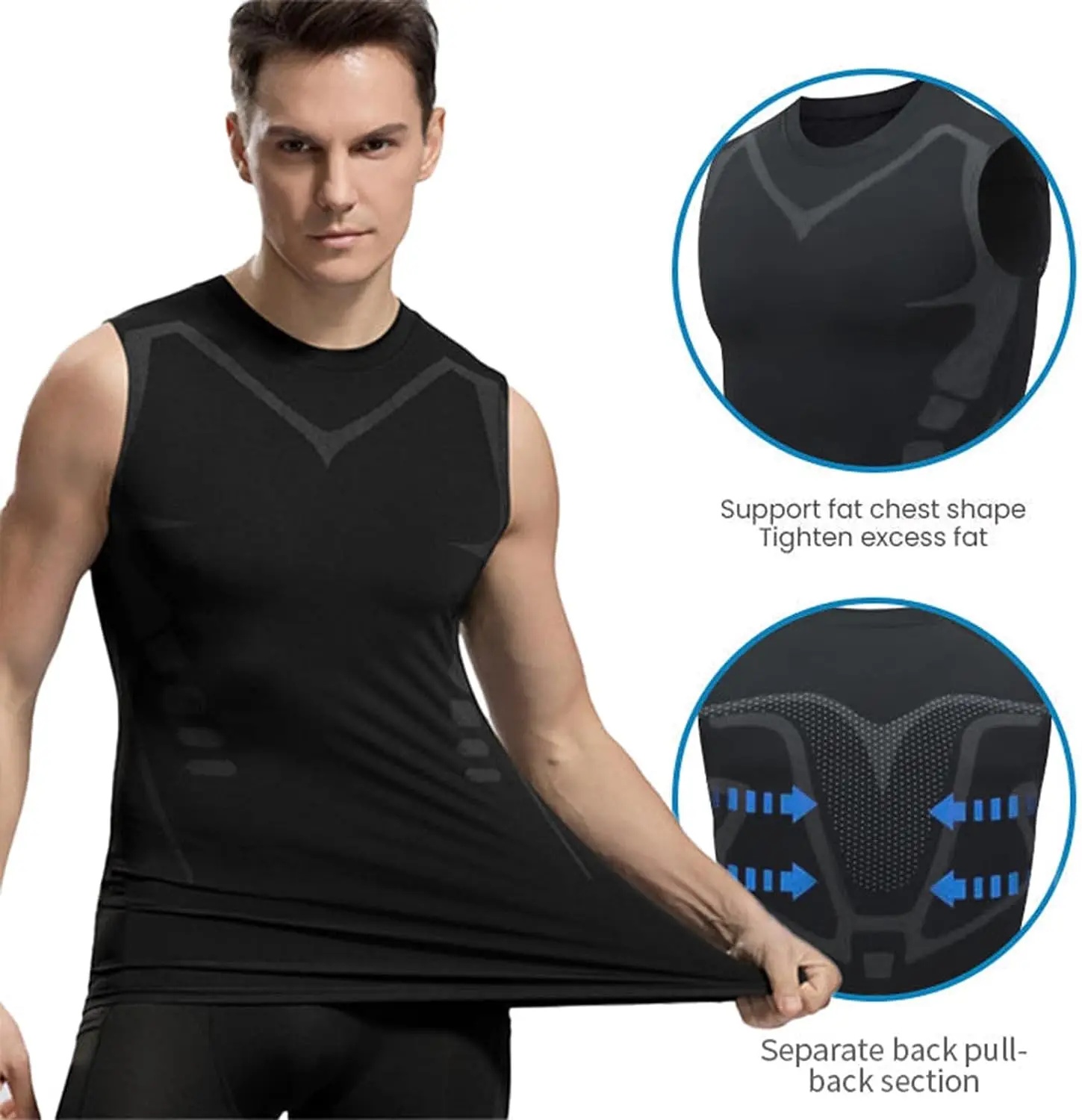 Men's Compression Tank Top, Sl - Tank Top Muscle avis et prix