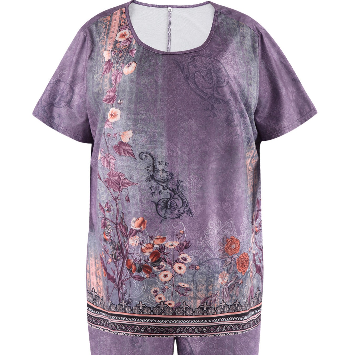 Women's Spring Summer Retro 3D - Tee Graphic Print avis et prix