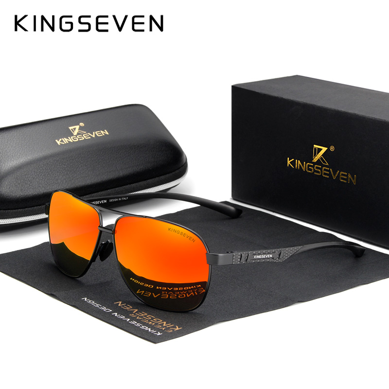KINGSEVEN Brand Men Sunglasses - Sunglasses Aviator Polarized avis et prix