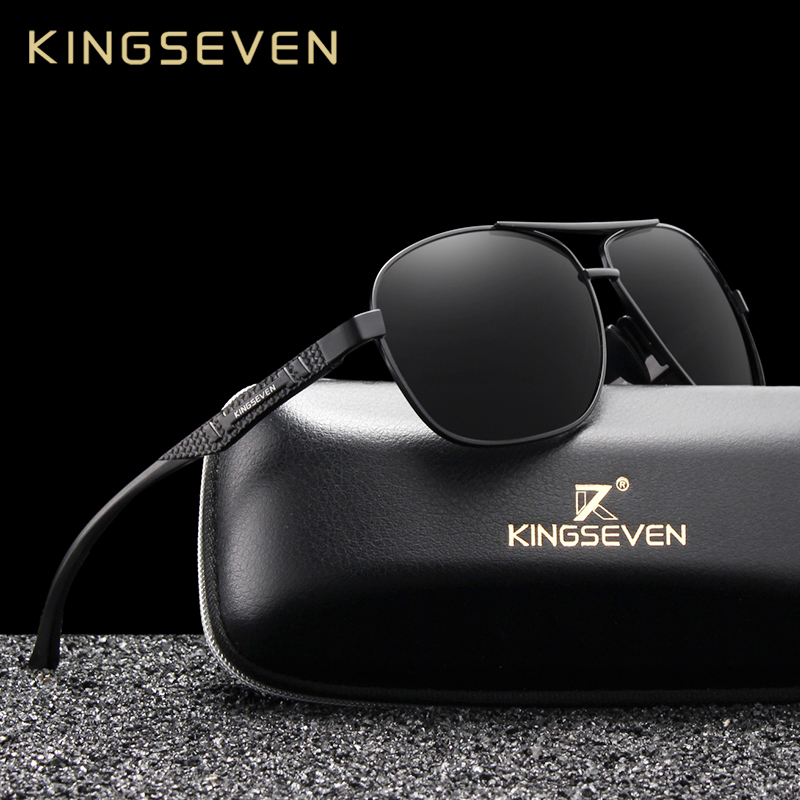 KINGSEVEN Brand Men Sunglasses - Sunglasses Aviator Polarized avis et prix