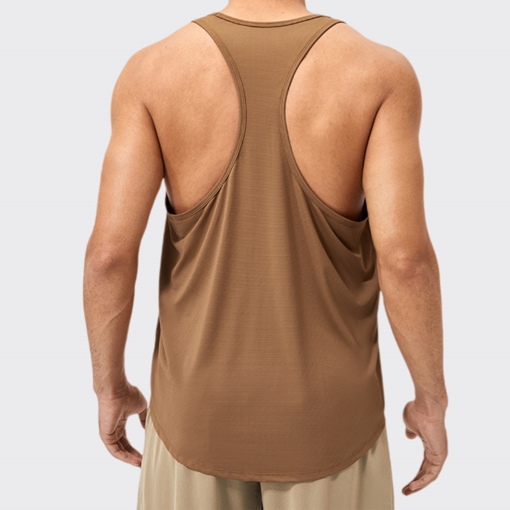 Men's Sleeveless Shirt Fitness - Tank Top Muscle avis et prix