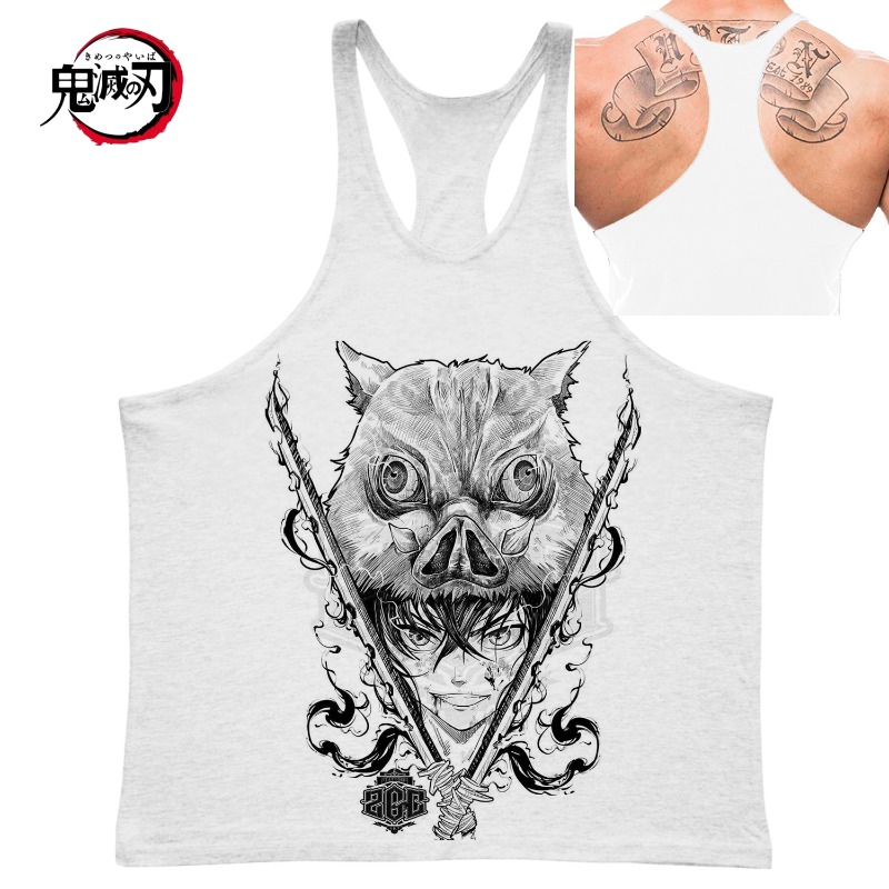 Demon Slayer Tanjiro's Hinokam - Tank Top Muscle avis et prix