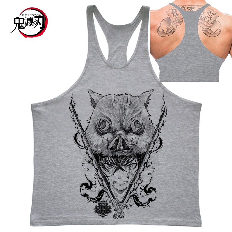 Demon Slayer Tanjiro's Hinokam - Tank Top Muscle avis et prix