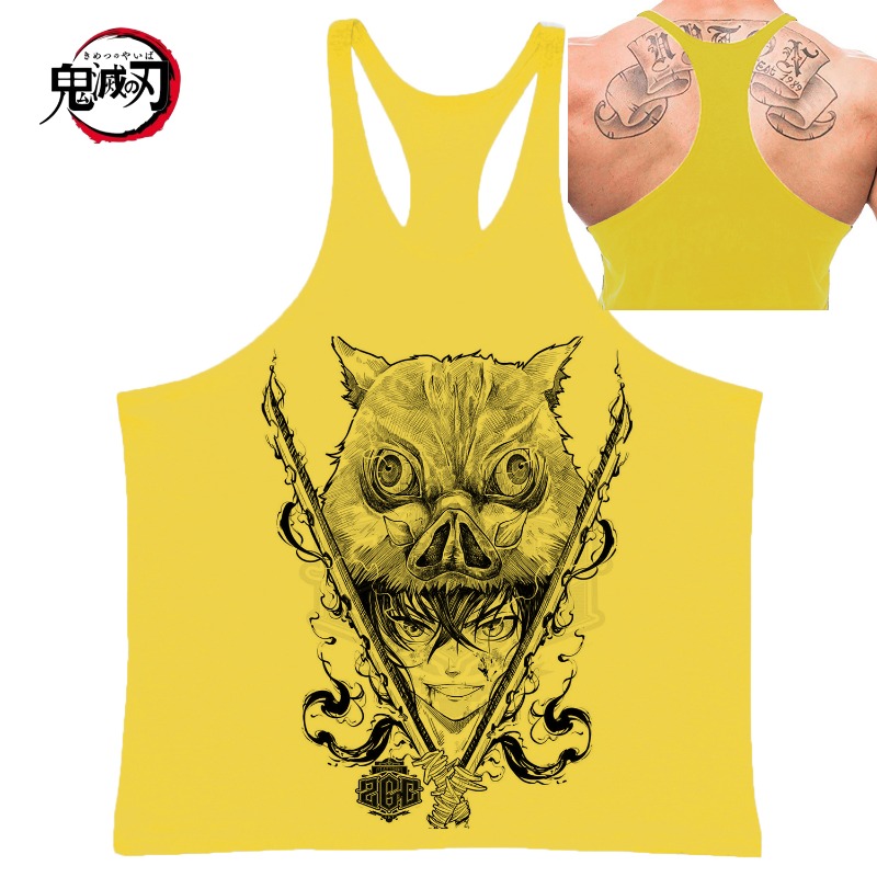 Demon Slayer Tanjiro's Hinokam - Tank Top Muscle avis et prix