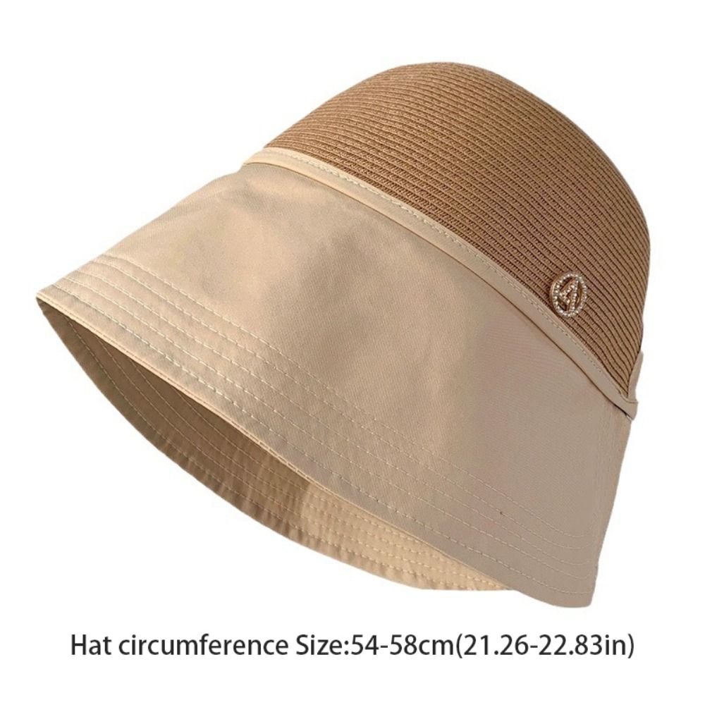 Sweet Shade Sun Caps Foldable  - Bucket Hat Straw avis et prix