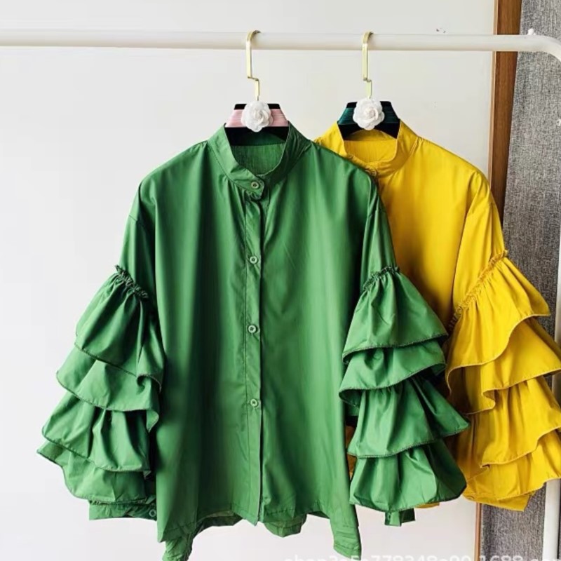 Women White Shirts Solid Full  - Shirt Camp Collar avis et prix