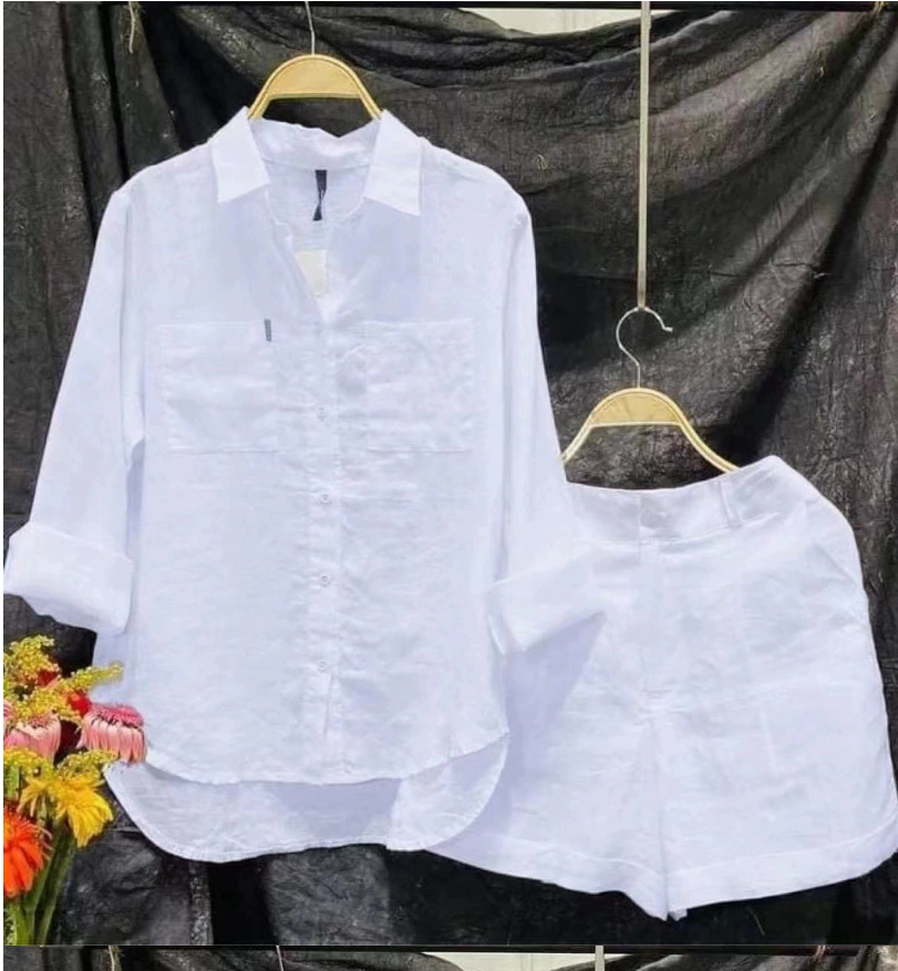 Summer Cotton Linen Casual Hom - Linen Shirt Breathable avis et prix