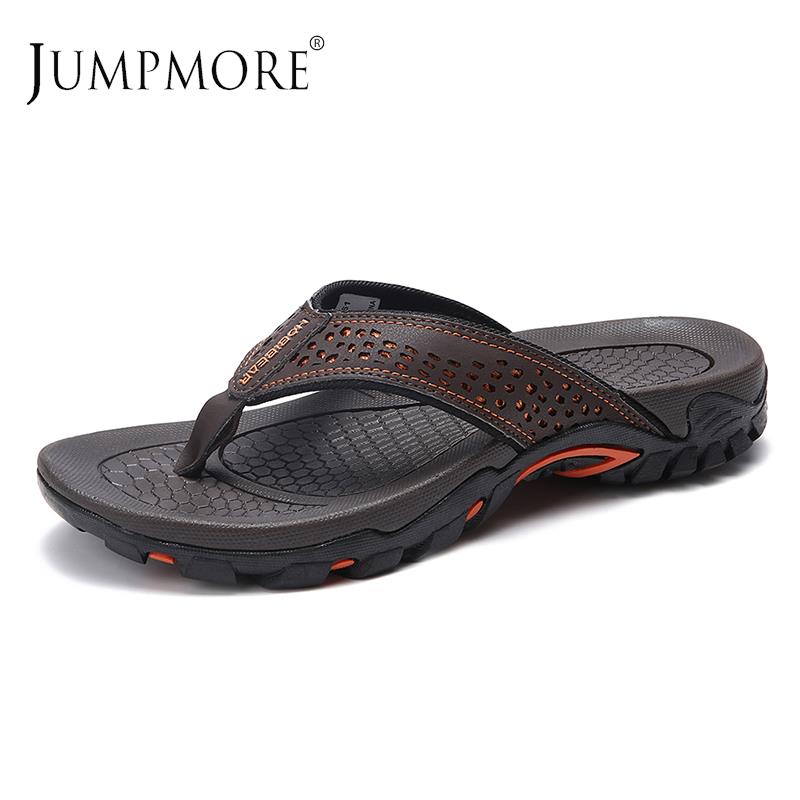 Summer Flip Flops Men Shoes Ou - Flip Flop Leather Men avis et prix