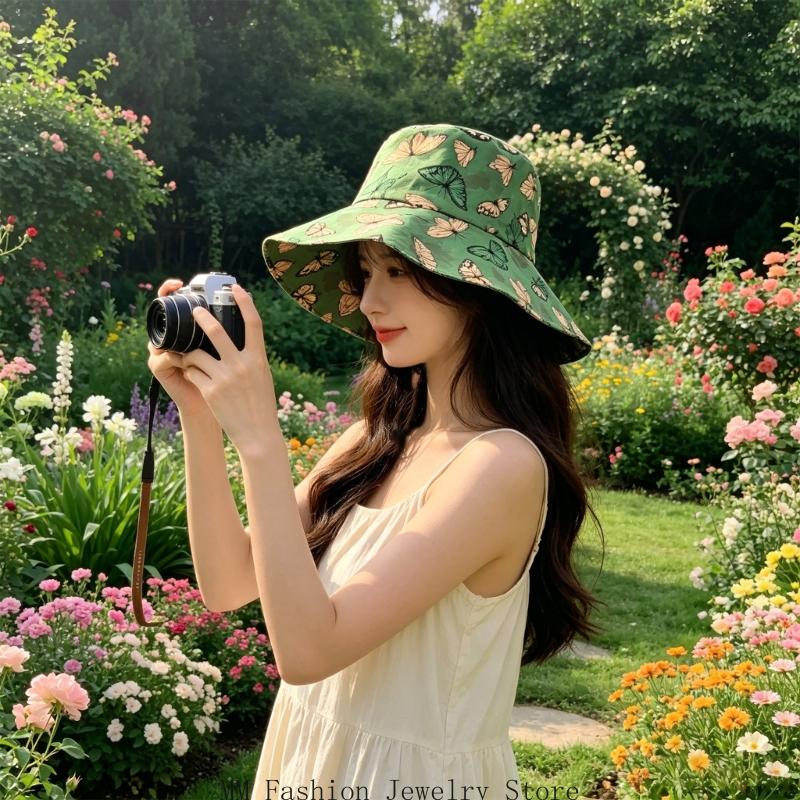 Printed Fisherman Hat With Pac - Packable Hat Nylon avis et prix