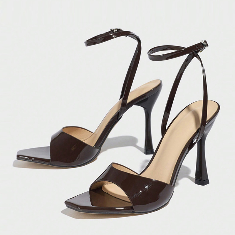 Liyke New Fashion Square Open  - Casual Sandal Leather avis et prix