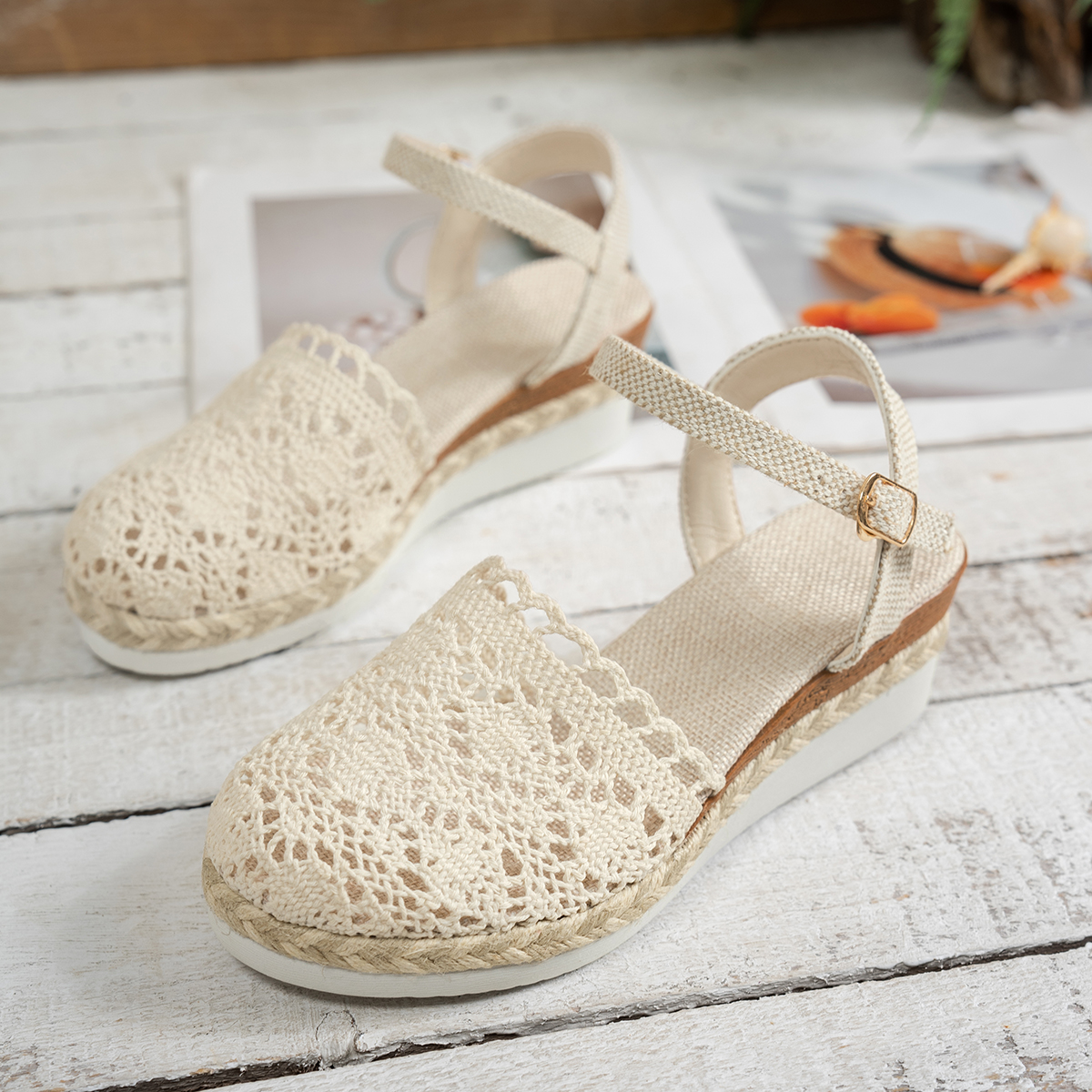 Women Wedge Sandals 2025 Summe - Espadrille Slip On avis et prix