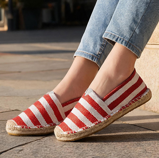 Summer Autumn Women Canvas Sho - Espadrille Slip On avis et prix
