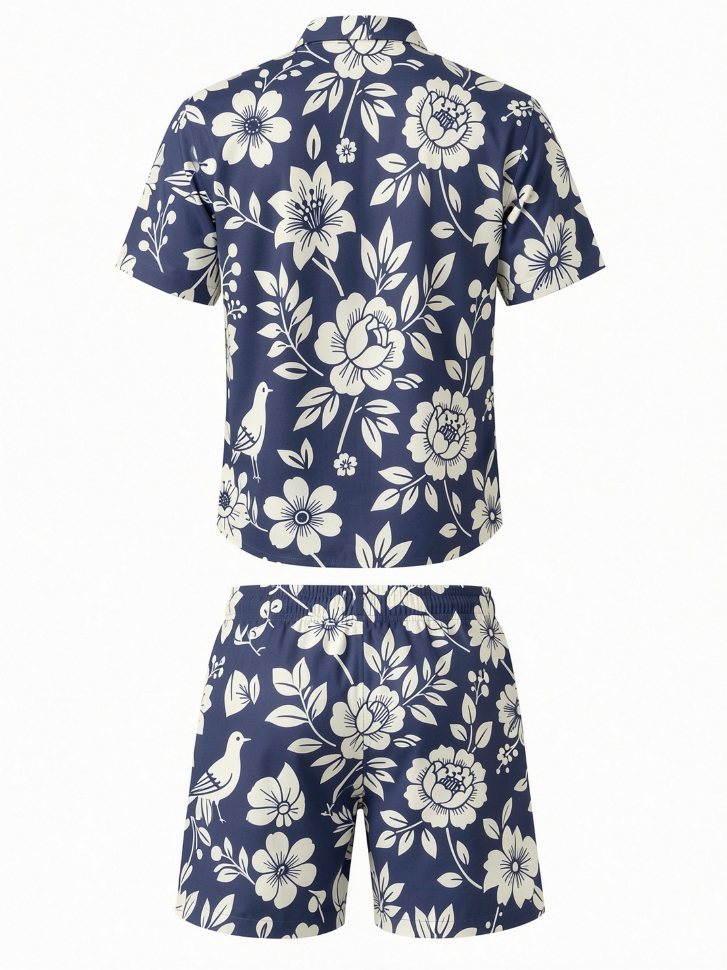 Mens Floral Short Sleeve Shirt - Resort Shirt Floral avis et prix