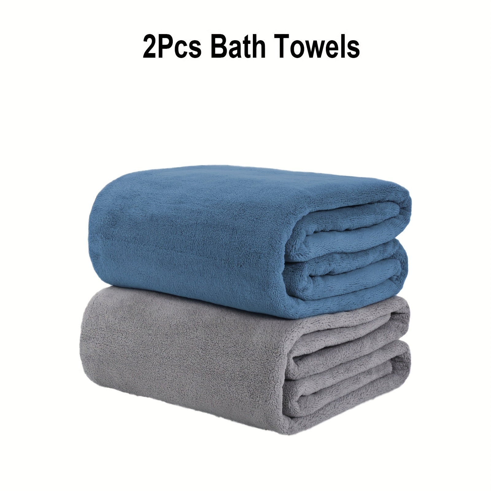 2/4pcs, Extra Large Bath Towel - Beach Towel Large avis et prix