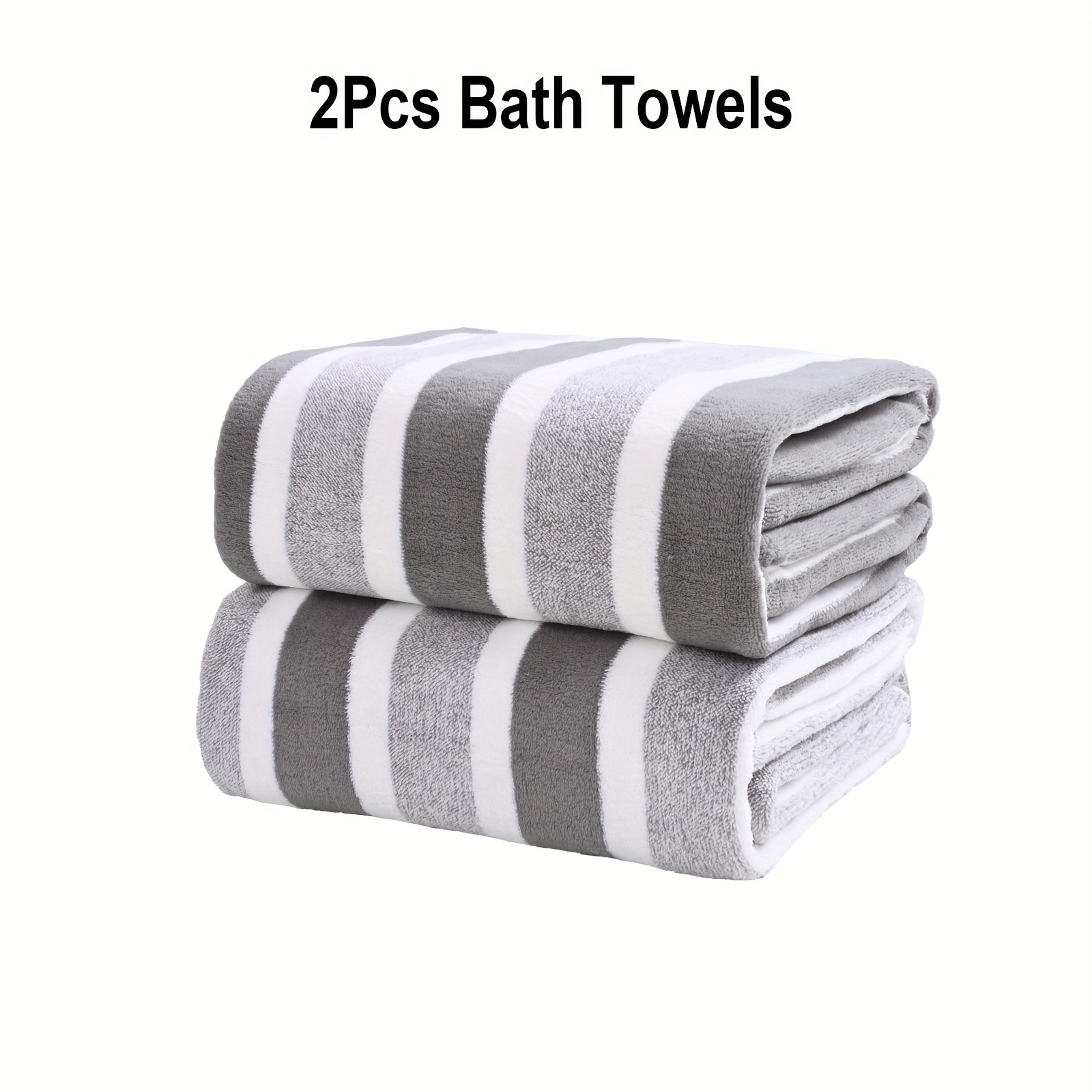 2/4pcs, Extra Large Bath Towel - Beach Towel Large avis et prix
