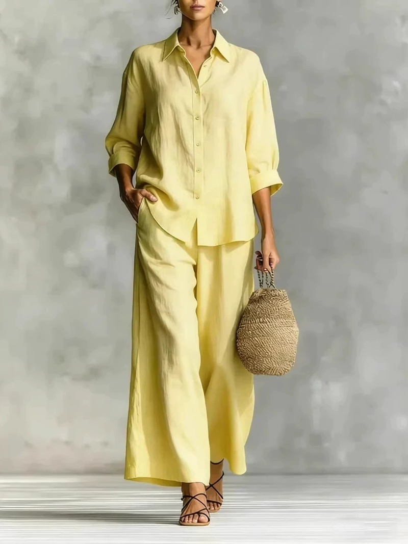 Women's New 7-Sleeve Shirt & W - Linen Shirt Breathable avis et prix