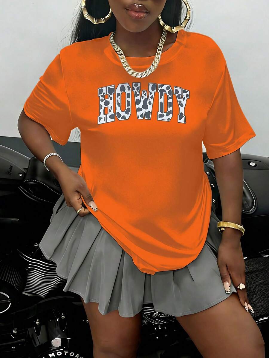 Women Plus Size Graphic Print  - Tee Graphic Print avis et prix