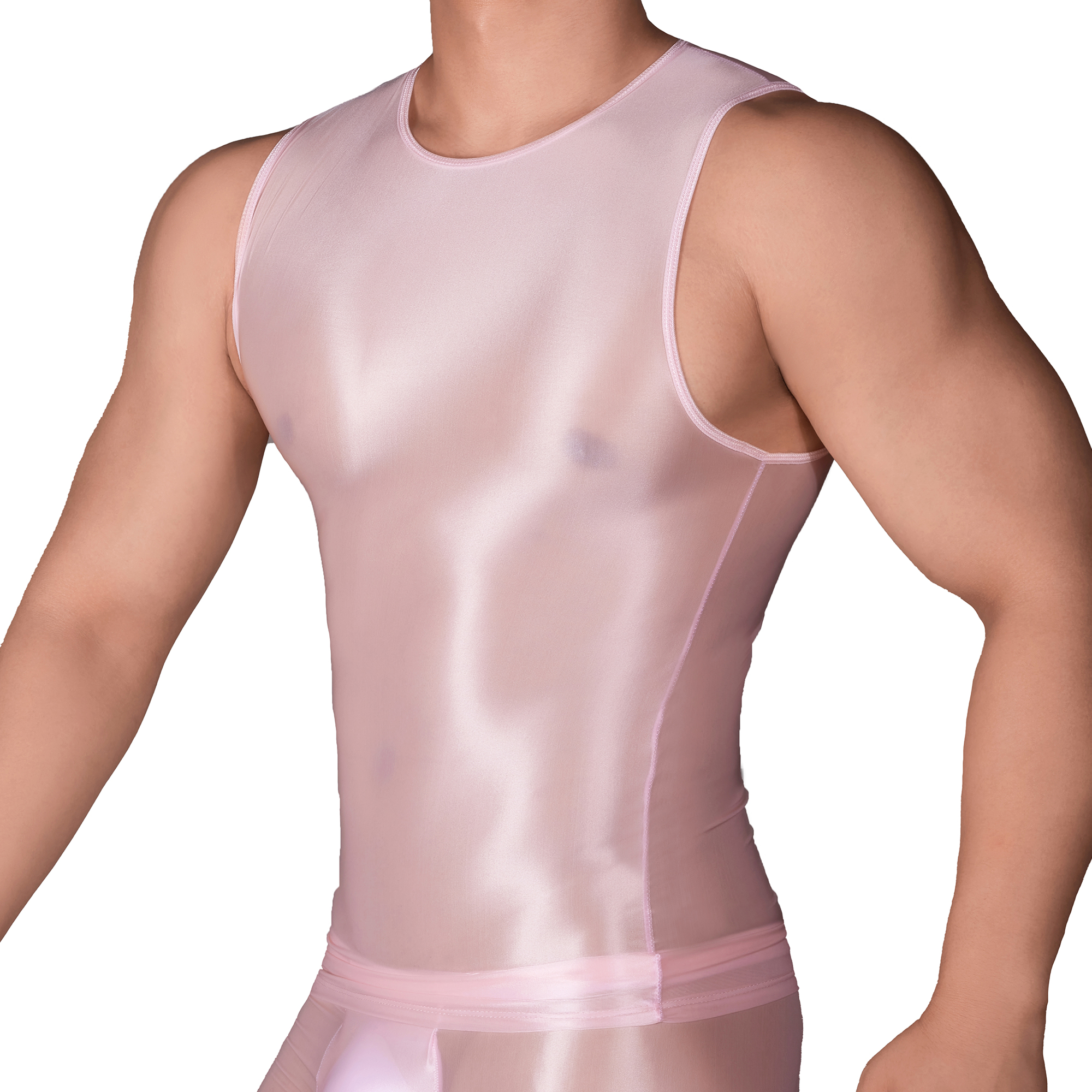 Solid Color Men's Slim Smooth  - Tank Top Muscle avis et prix