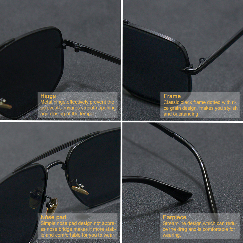 Hot Sale Sunglasses Men Square - Sunglasses Aviator Polarized avis et prix