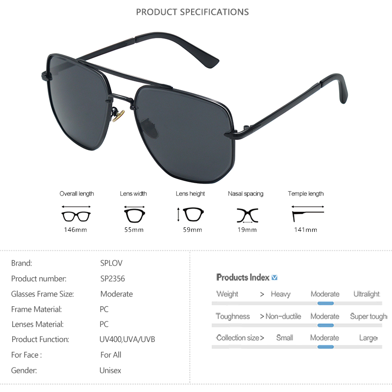 Hot Sale Sunglasses Men Square - Sunglasses Aviator Polarized avis et prix