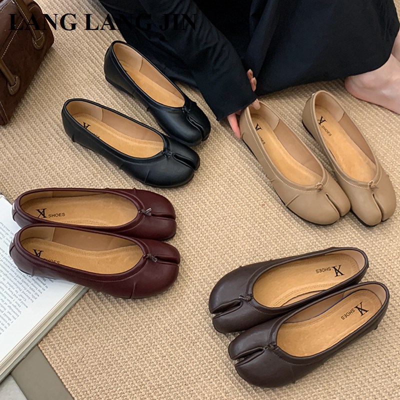 Spring Split Toe Women Ballet  - Espadrille Slip On avis et prix