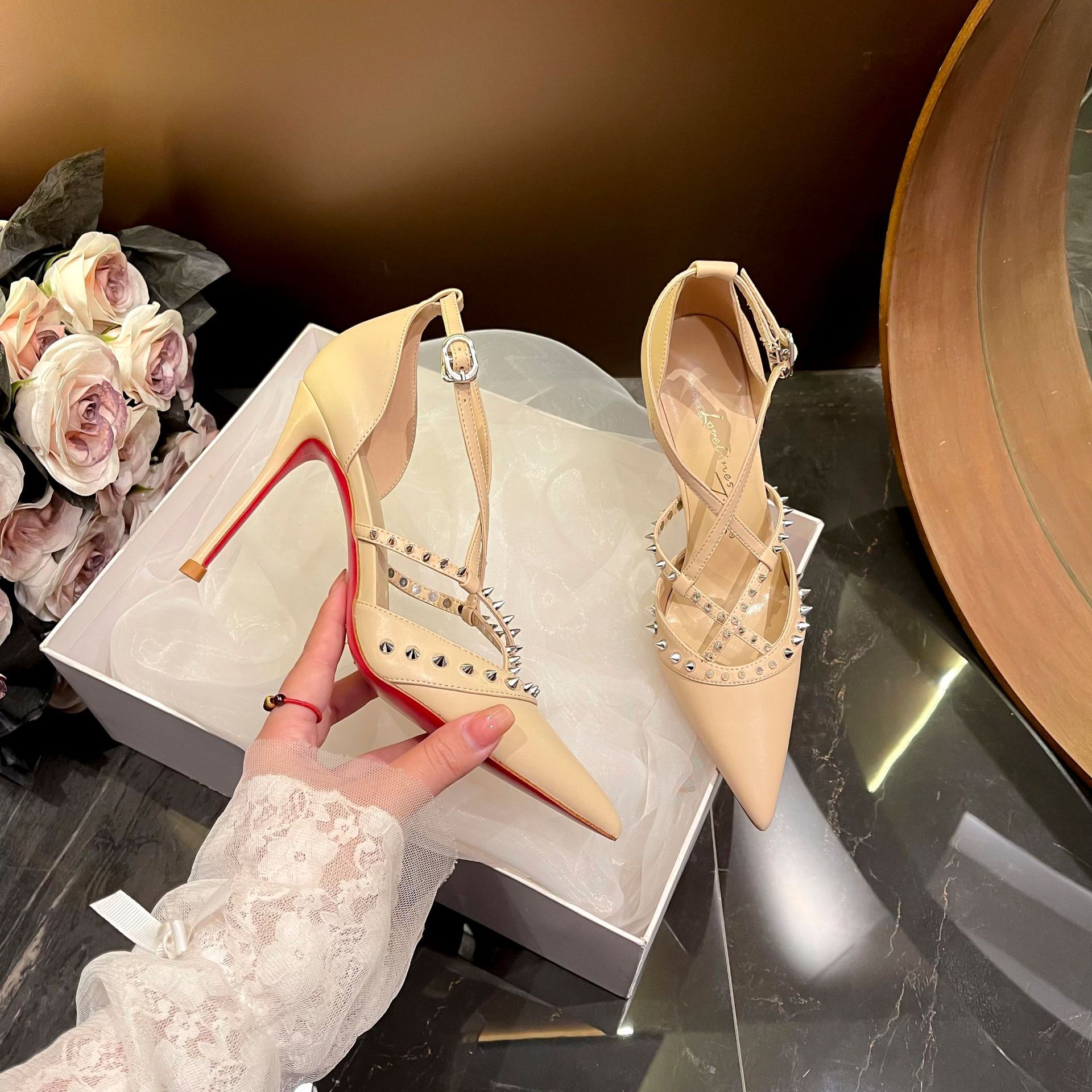 Retro Woman Shoes Sandals Stil - Casual Sandal Leather avis et prix