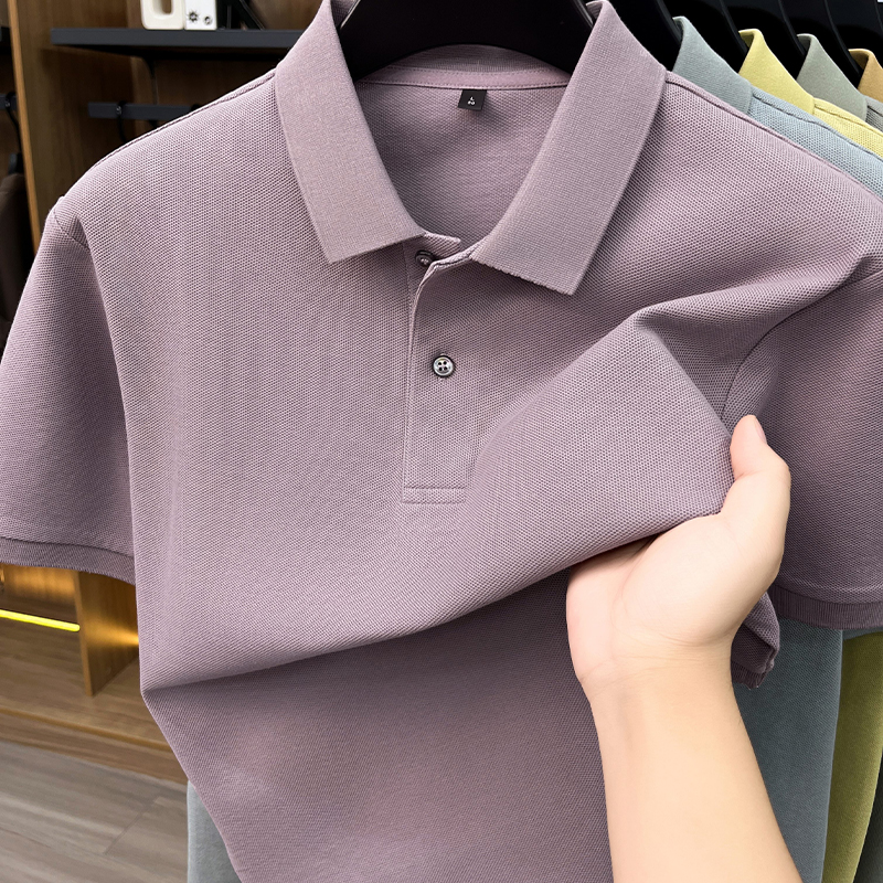 Men's 100% Cotton Polo Shirt - - Polo Shirt Pique avis et prix