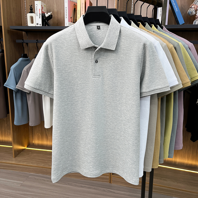 Men's 100% Cotton Polo Shirt - - Polo Shirt Pique avis et prix