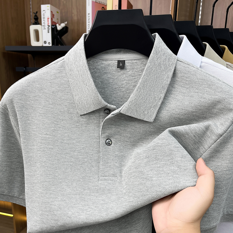 Men's 100% Cotton Polo Shirt - - Polo Shirt Pique avis et prix