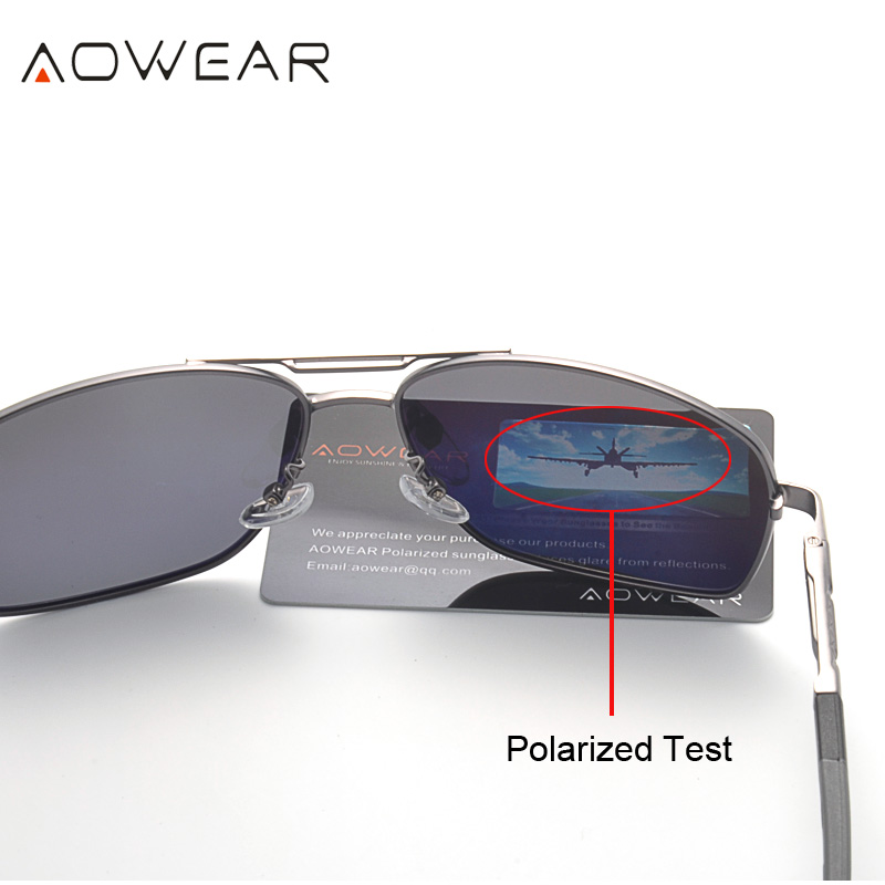 AOWEAR Men's Polarized Mirrore - Sunglasses Aviator Polarized avis et prix