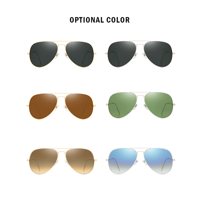 New Fashion Aviation Sunglasse - Sunglasses Aviator Polarized avis et prix