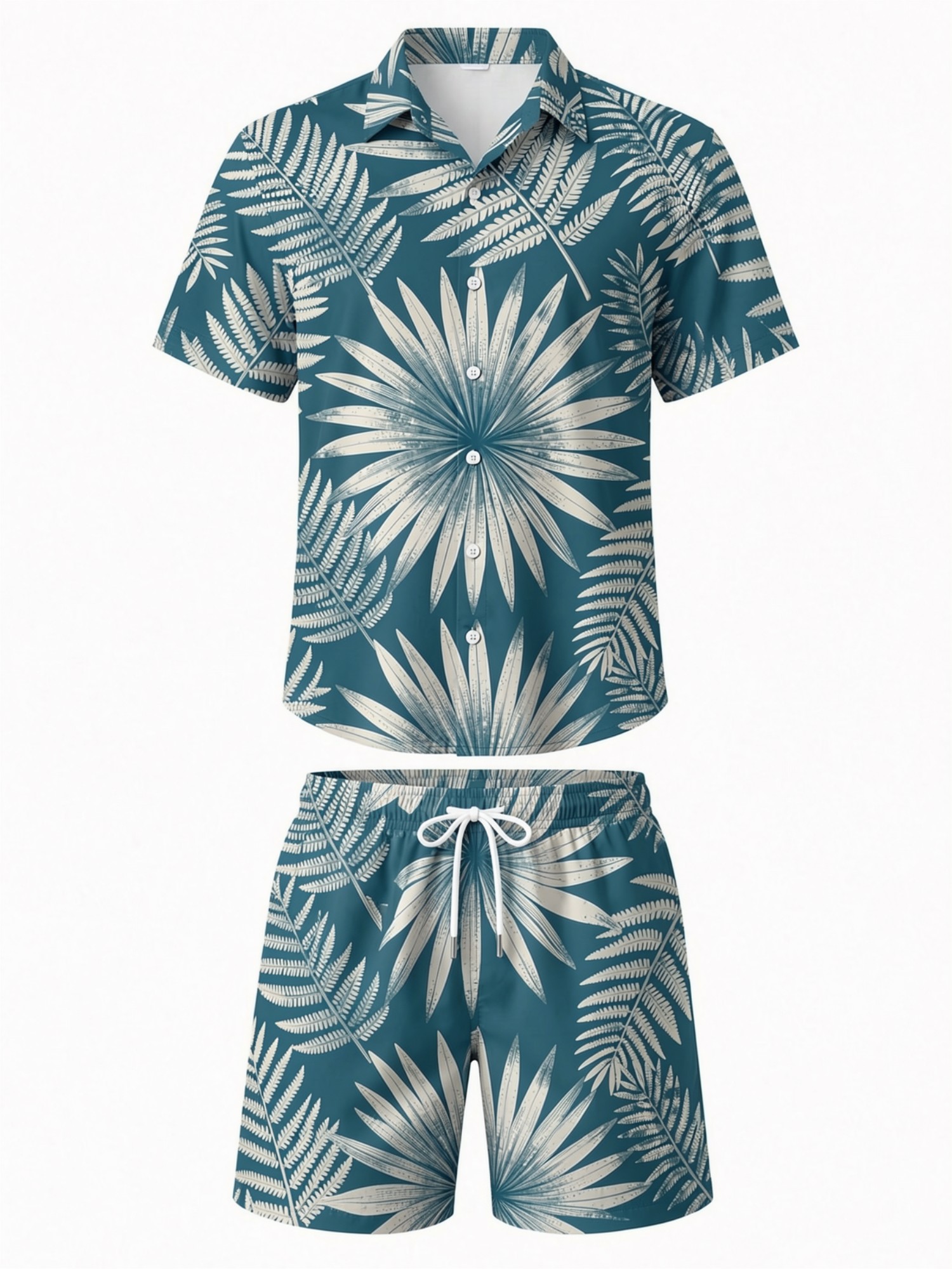 Mens Floral Short Sleeve Shirt - Resort Shirt Floral avis et prix