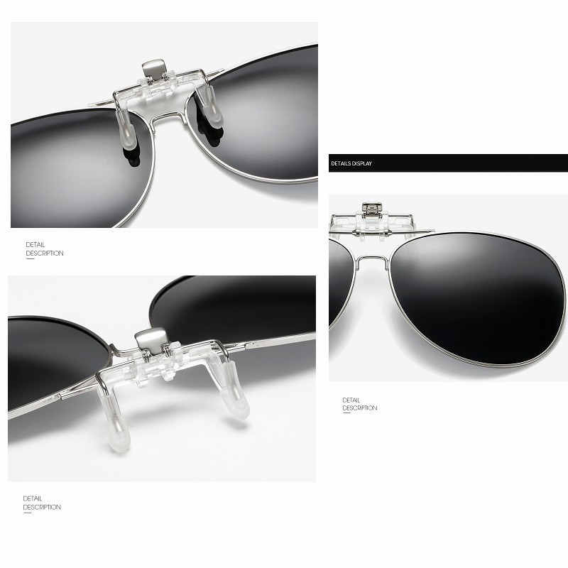 Polarized Sunglasses Lens clip - Sunglasses Aviator Polarized avis et prix