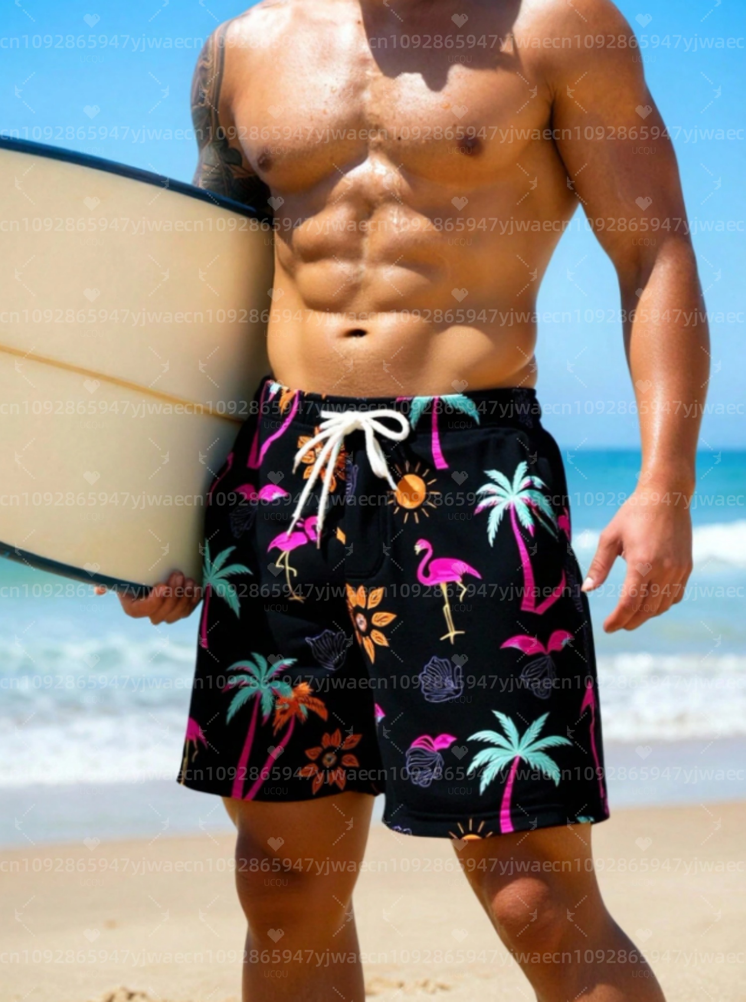 Summer Men Board Surf Shorts H - Trunks Board Surf avis et prix