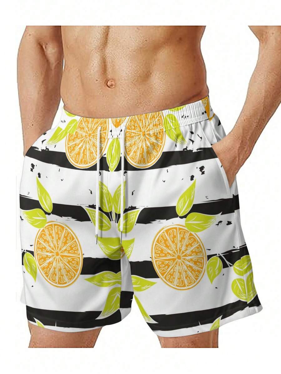 Mens Loose Fit Swim Trunks Wit - Swim Trunk Quick Dry avis et prix